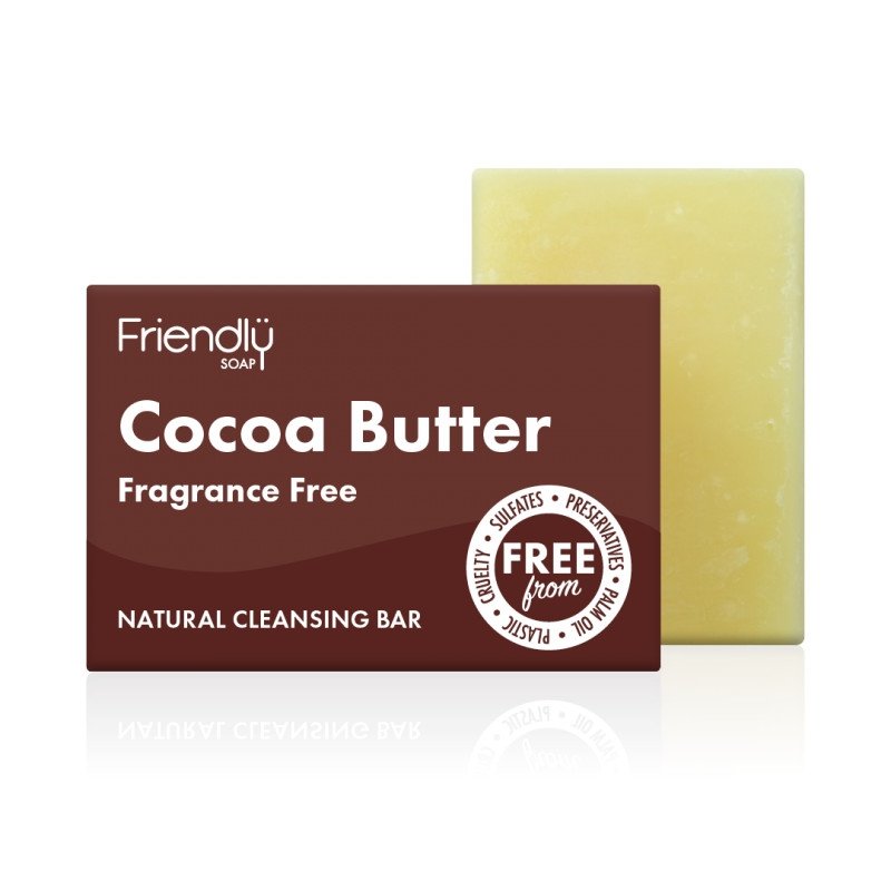 FRIENDLY SOAP Mýdlo na obličej s kakaovým máslem 95g
