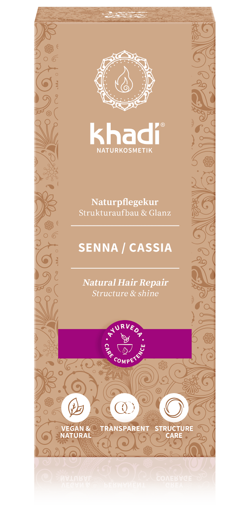 Khadi rostlinná barva na vlasy NEUTRÁLNÍ - SENNA/CASSIA 100g