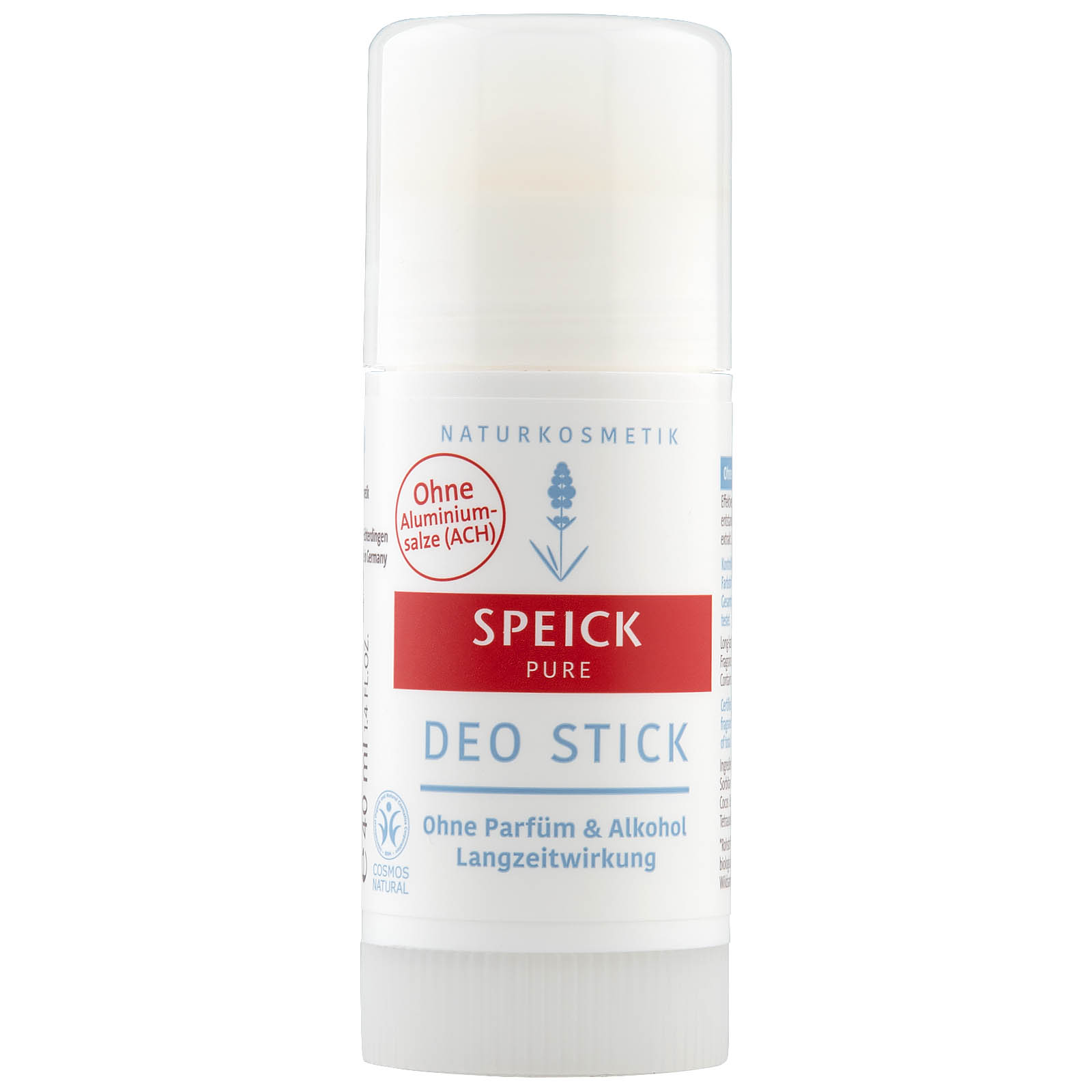 Speick Pure Deo tyčinka 40 ml 