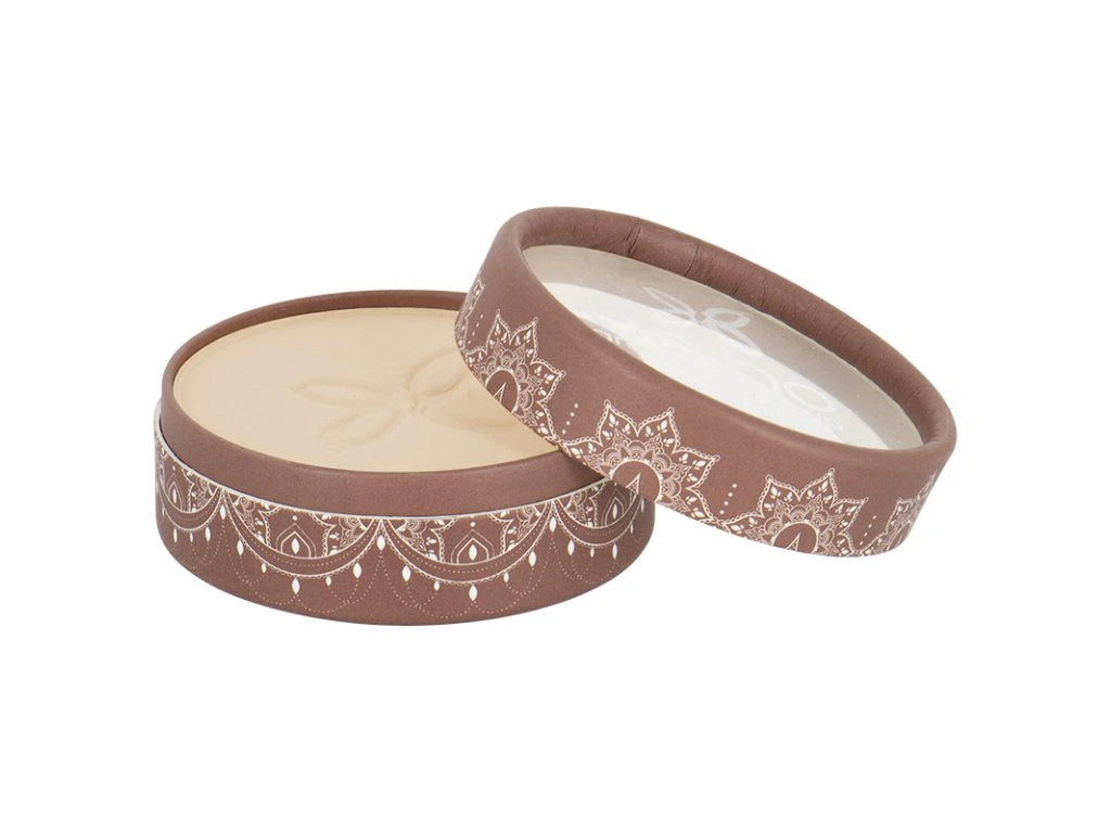 BO.HO Green make-up Bio kompaktní pudr 01 Beige Diaphane