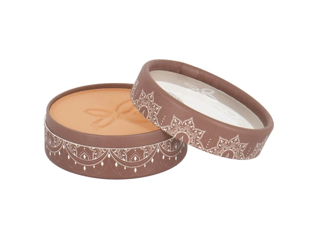 BO.HO Green make-up Bio kompaktní pudr 04 Beige Halé