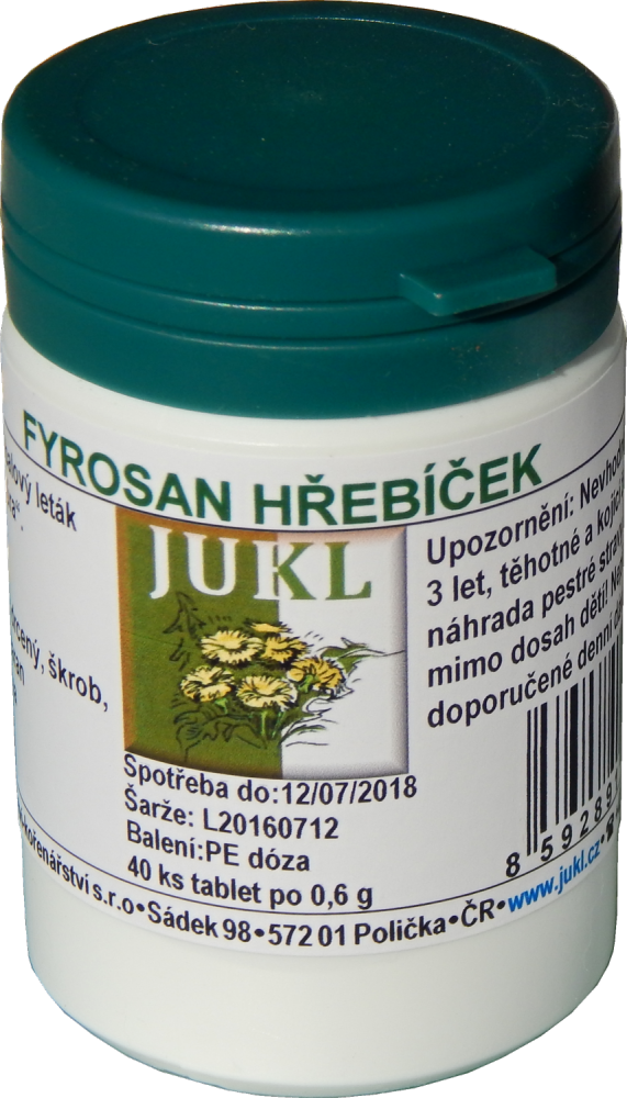 Jukl Fyrosan Hřebíček 24 g
