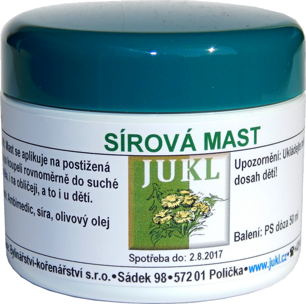 Jukl Bylinná mast Sírová 