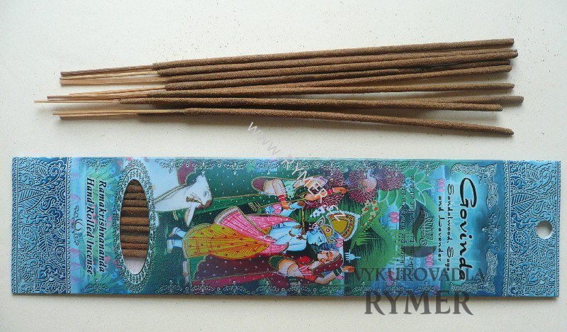 Rymer Prabuji´s Gifts - Vonné tyčinky – GOVINDA bal/10ks