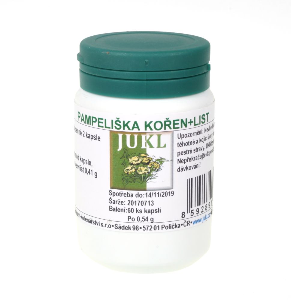 Jukl Tablety Pampeliška kořen + list 