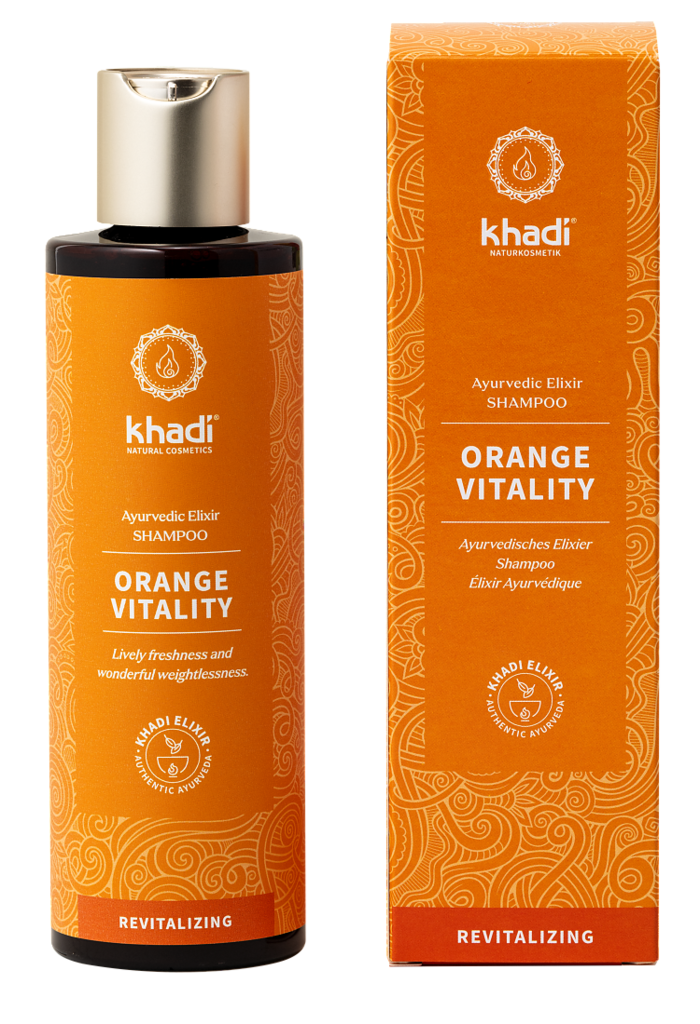 KHADI ŠAMPÓN POMERANČ VITALITA