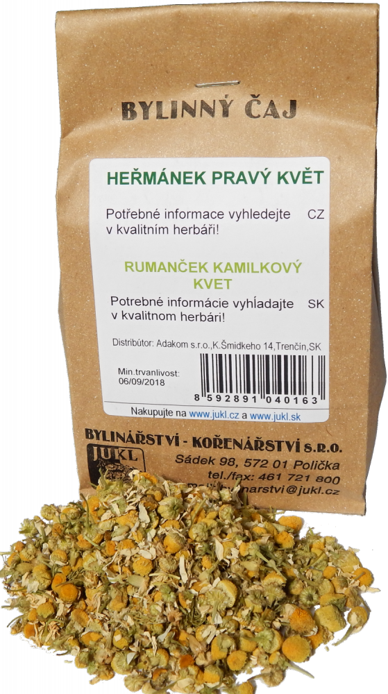 Jukl Heřmánek pravý květ