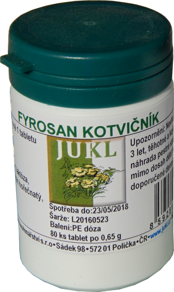 Jukl Fyrosan Kotvičník 52 g
