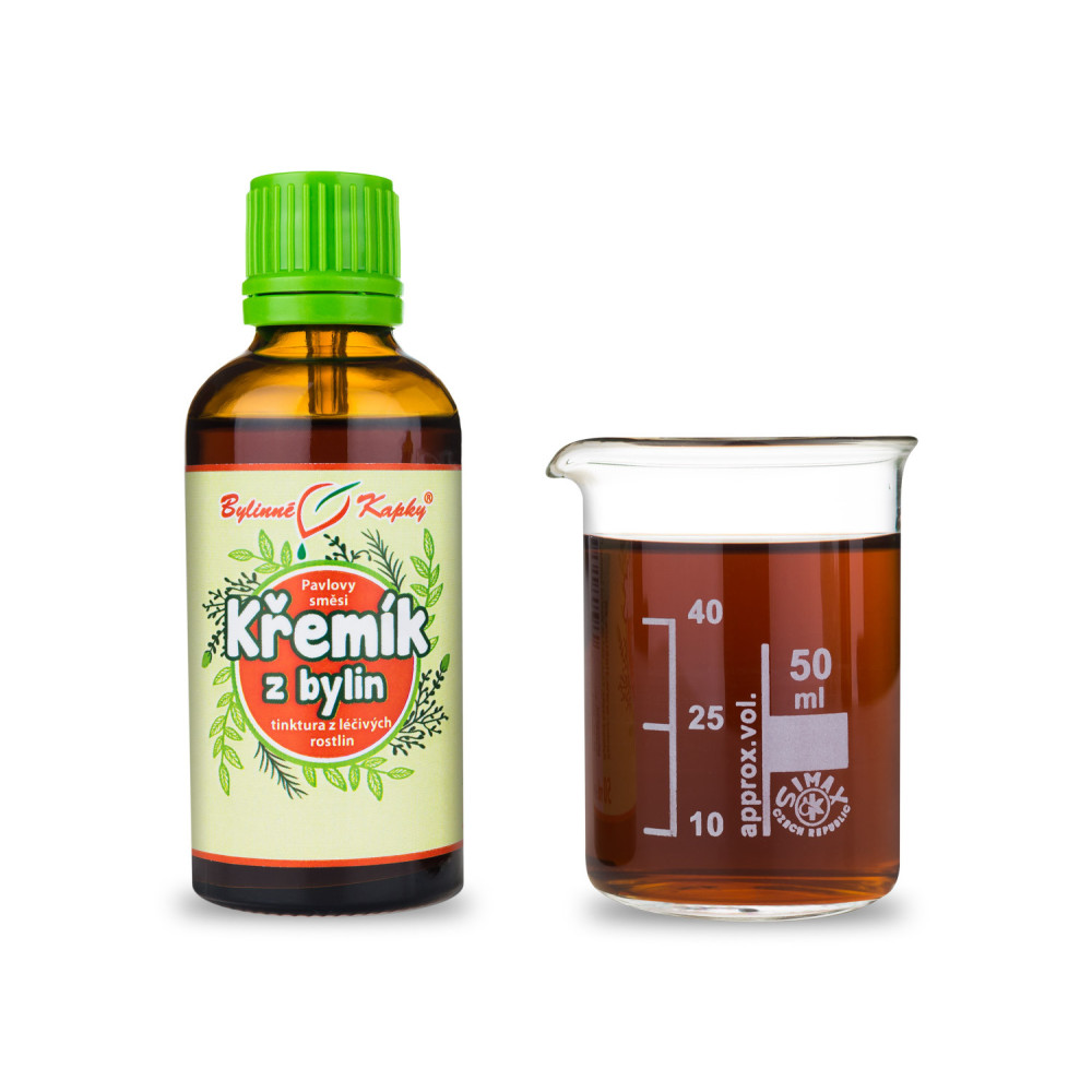 Křemík z bylin - Pavlovy bylinné kapky (tinktura) 50 ml