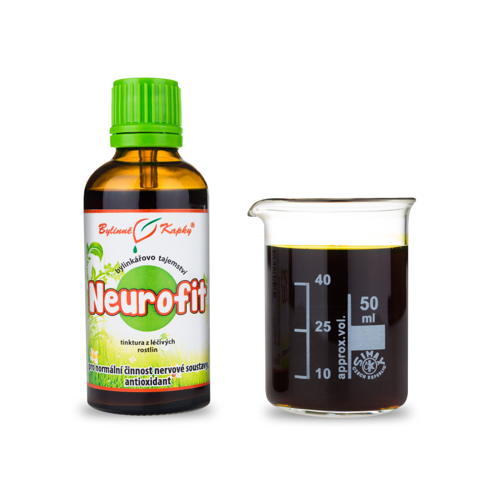 Neurofit - Bylinné kapky (tinktura) Bylinkářovo tajemství 50 ml