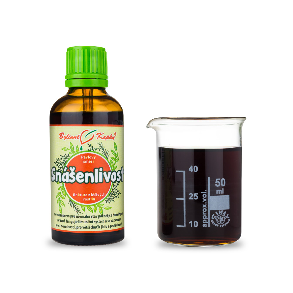 Snášenlivost - Pavlovy bylinné kapky (tinktura) 50 ml
