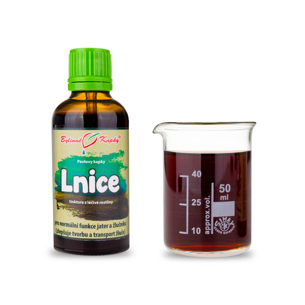 Lnice - Pavlovy bylinné kapky (tinktura) 50 ml