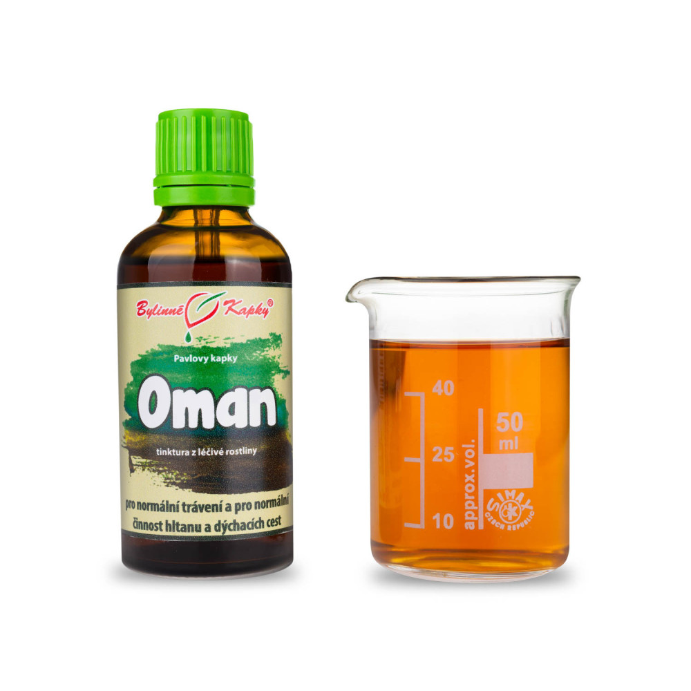 Oman - Pavlovy bylinné kapky (tinktura) 50 ml