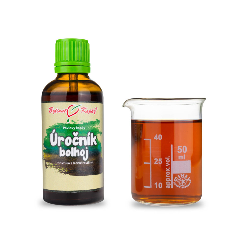 Úročník - Pavlovy bylinné kapky (tinktura) 50 ml