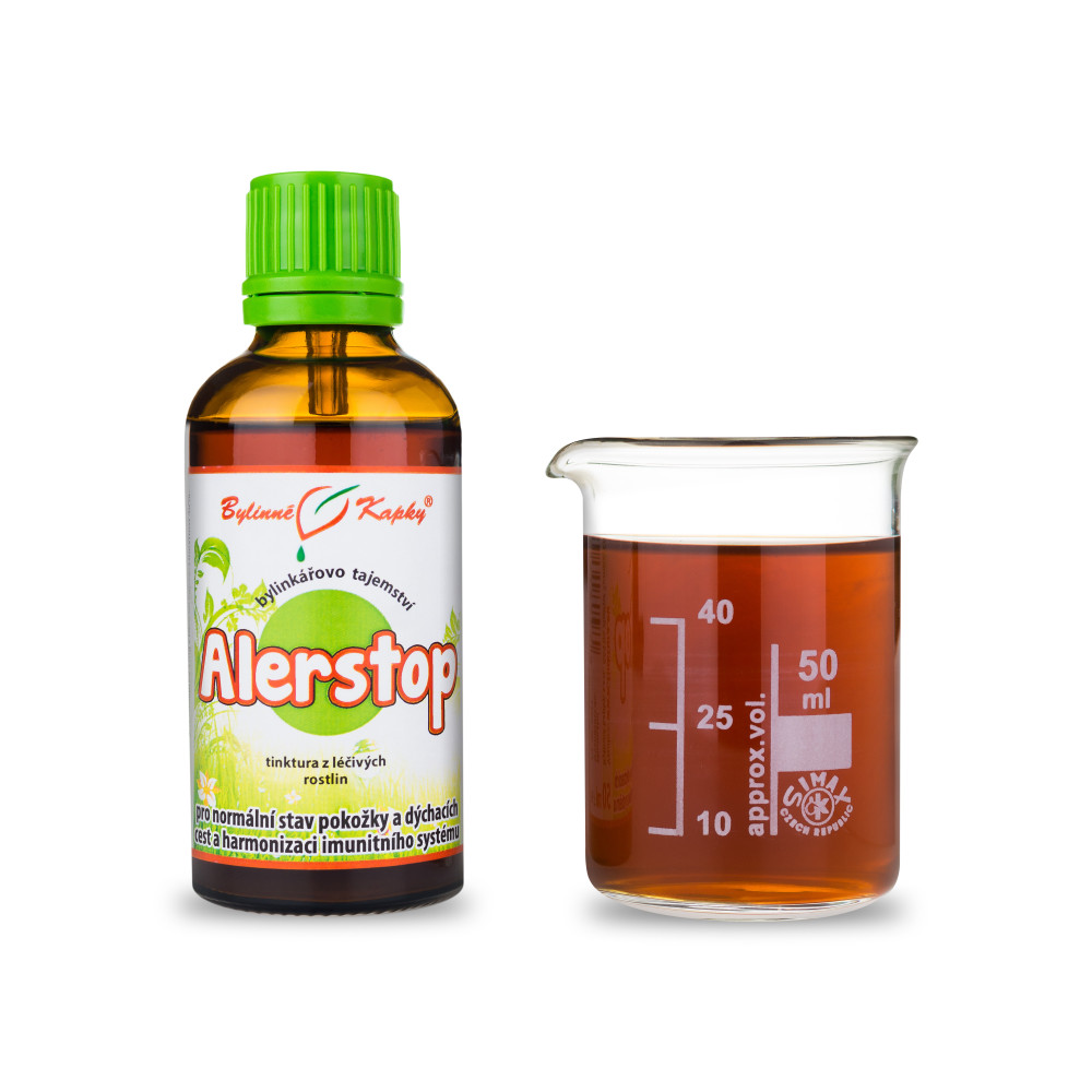 Alerstop - Bylinné kapky (tinktura) Bylinkářovo tajemství 50 ml