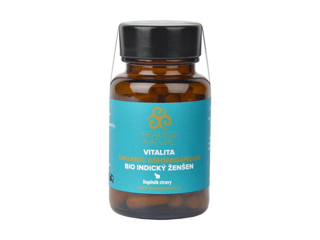 BIO Ašvaganda - Vitalita, 60 kapslí