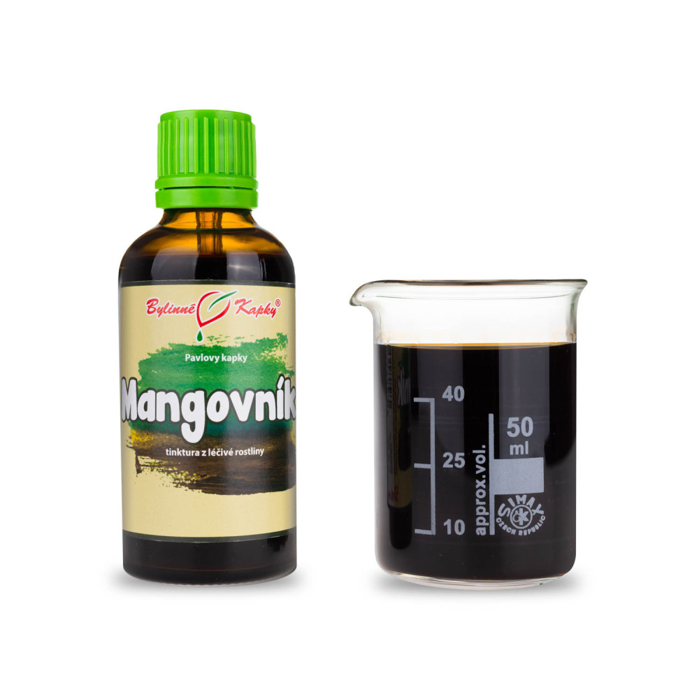 Mangovník - Pavlovy bylinné kapky (tinktura) 50 ml