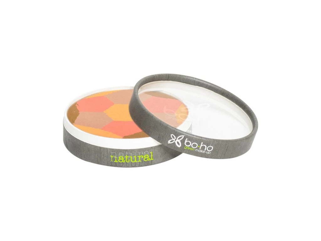 BO.HO Green make-up Bio mozaikový pudr 01 Healthy Glow