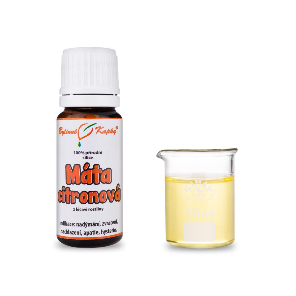 Máta citronová - 100% přírodní silice - esenciální (éterický) olej 