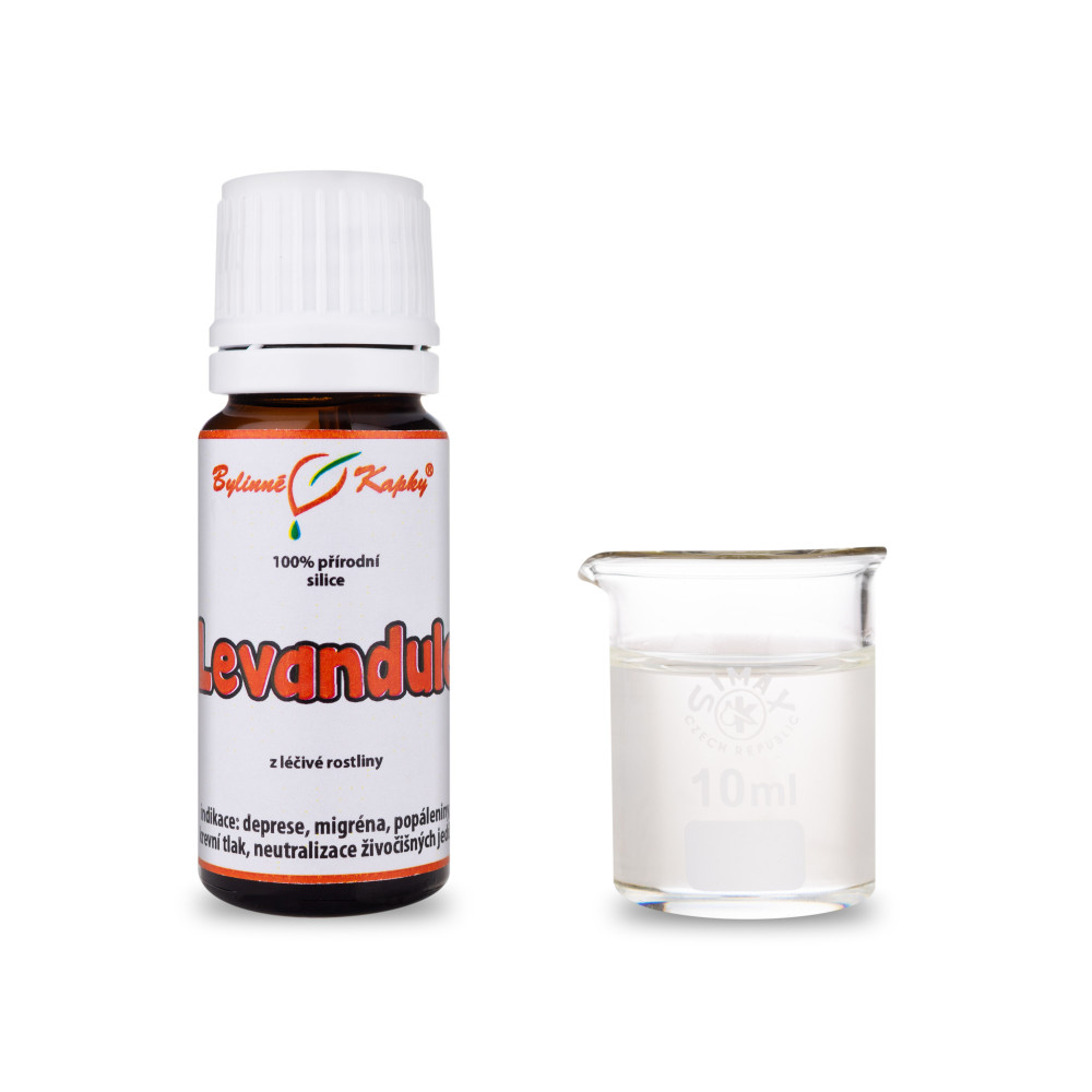 Levandule - 100% přírodní silice - esenciální (éterický) olej 