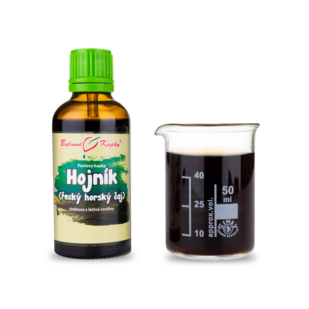 Hojník (řecký horský čaj) - Pavlovy bylinné kapky (tinktura) 50 ml