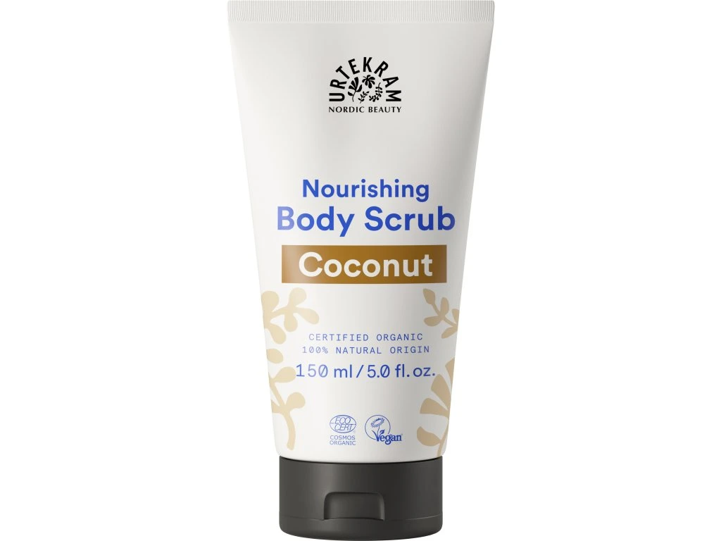 Urtekram tělový peeling Kokosový BIO