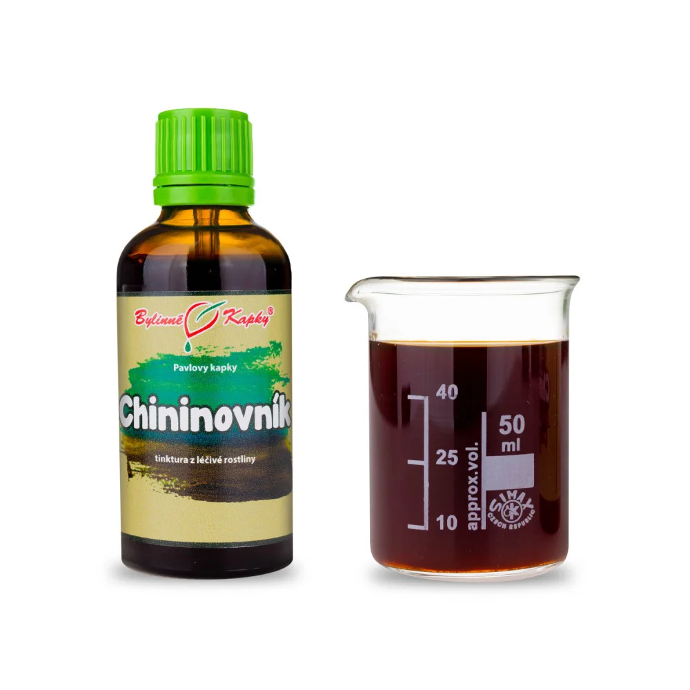 Chininovník - Pavlovy bylinné kapky (tinktura) 50 ml