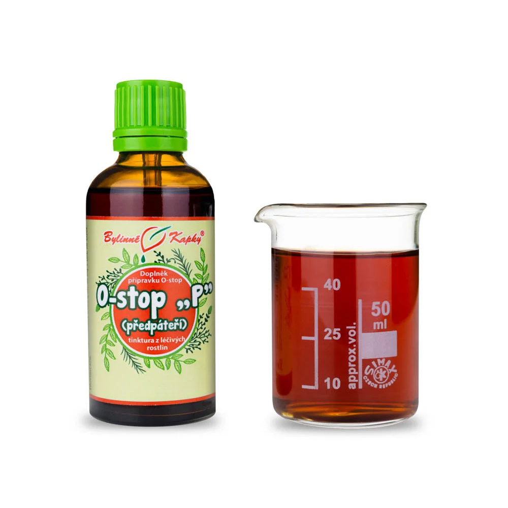 Onko "P" - retroperitonea (předpáteří) - Pavlovy bylinné kapky (tinktura) 50 ml