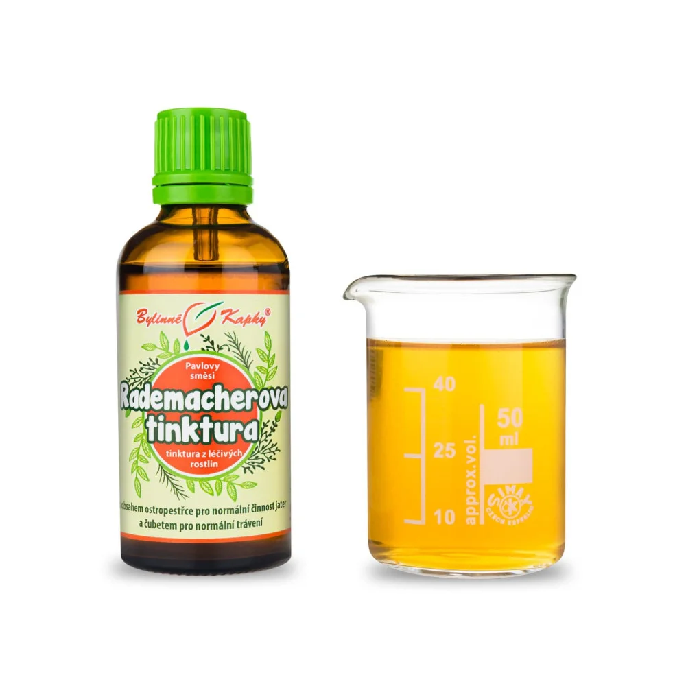Rademacherova tinktura - Pavlovy bylinné kapky 50 ml