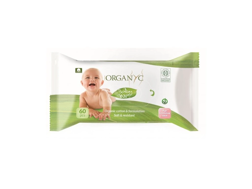 Organyc Dětské čisticí ubrousky