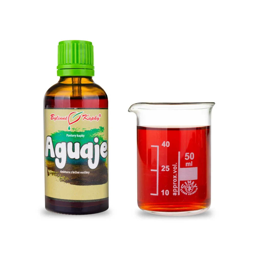 Aguaje (buriti) tinktura 50 ml|Pavlovy bylinné kapky 