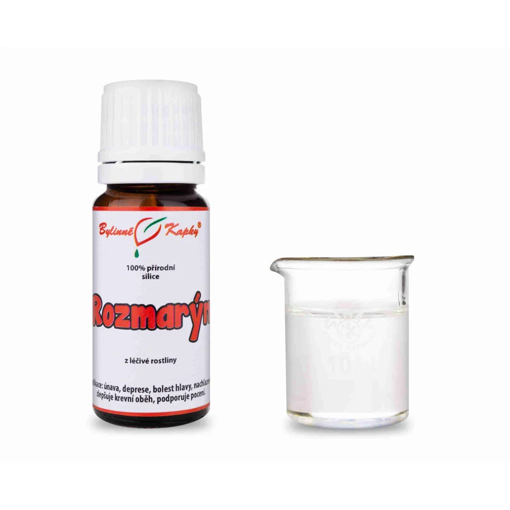 Rozmarýn - 100% přírodní silice - esenciální (éterický) olej 