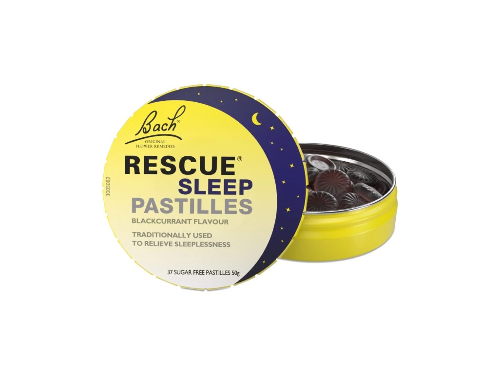 RESCUE® Night pastilky s příchutí černého rybízu 50 g