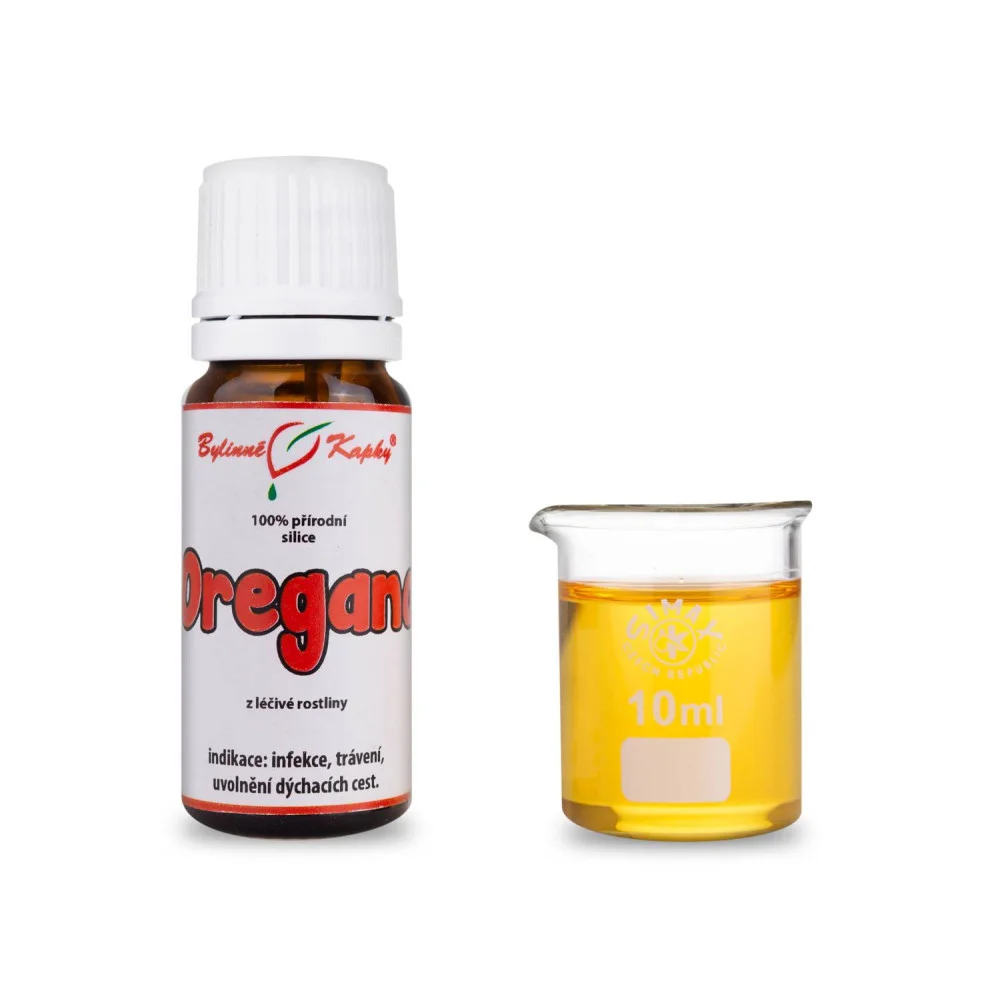 Oregano (dobromysl) - 100% přírodní silice - esenciální (éterický) olej 