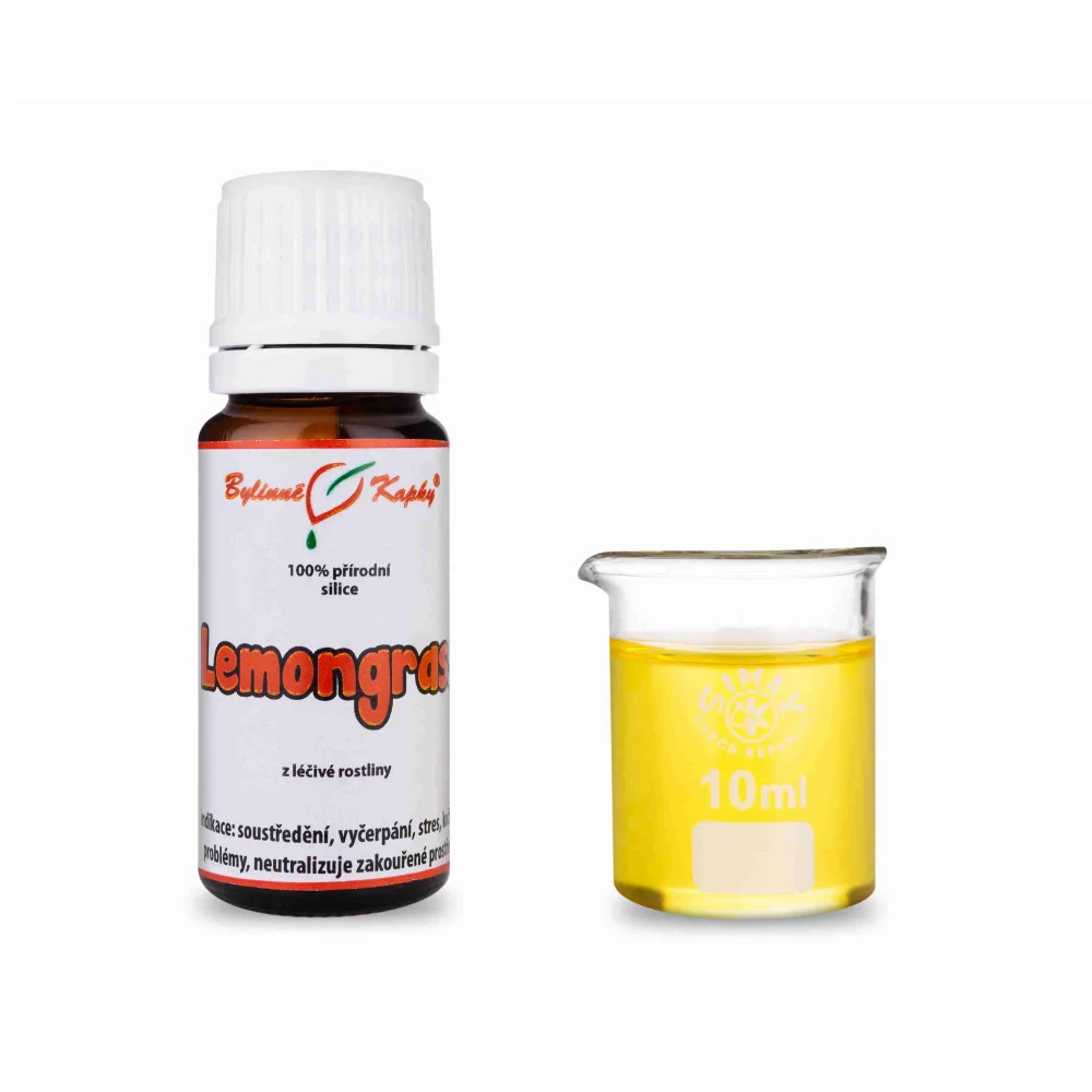 Lemongrass - 100% přírodní silice - esenciální (éterický) olej 