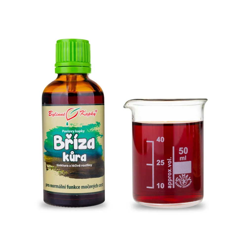 Bříza kůra (betulin) tinktura 50 ml | Pavlovy bylinné kapky