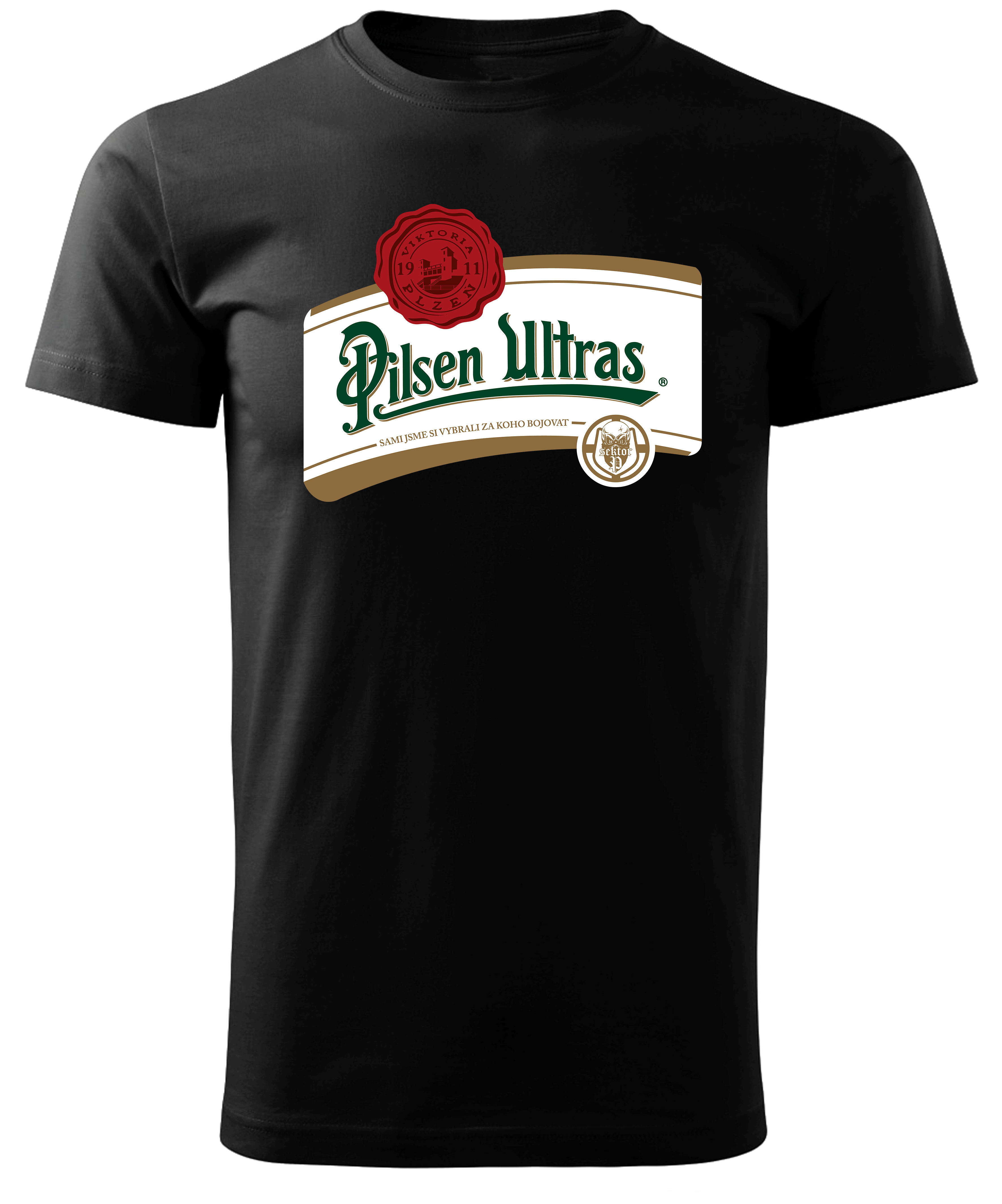 Pilsen Ultras (tričko, pánské, černé)
