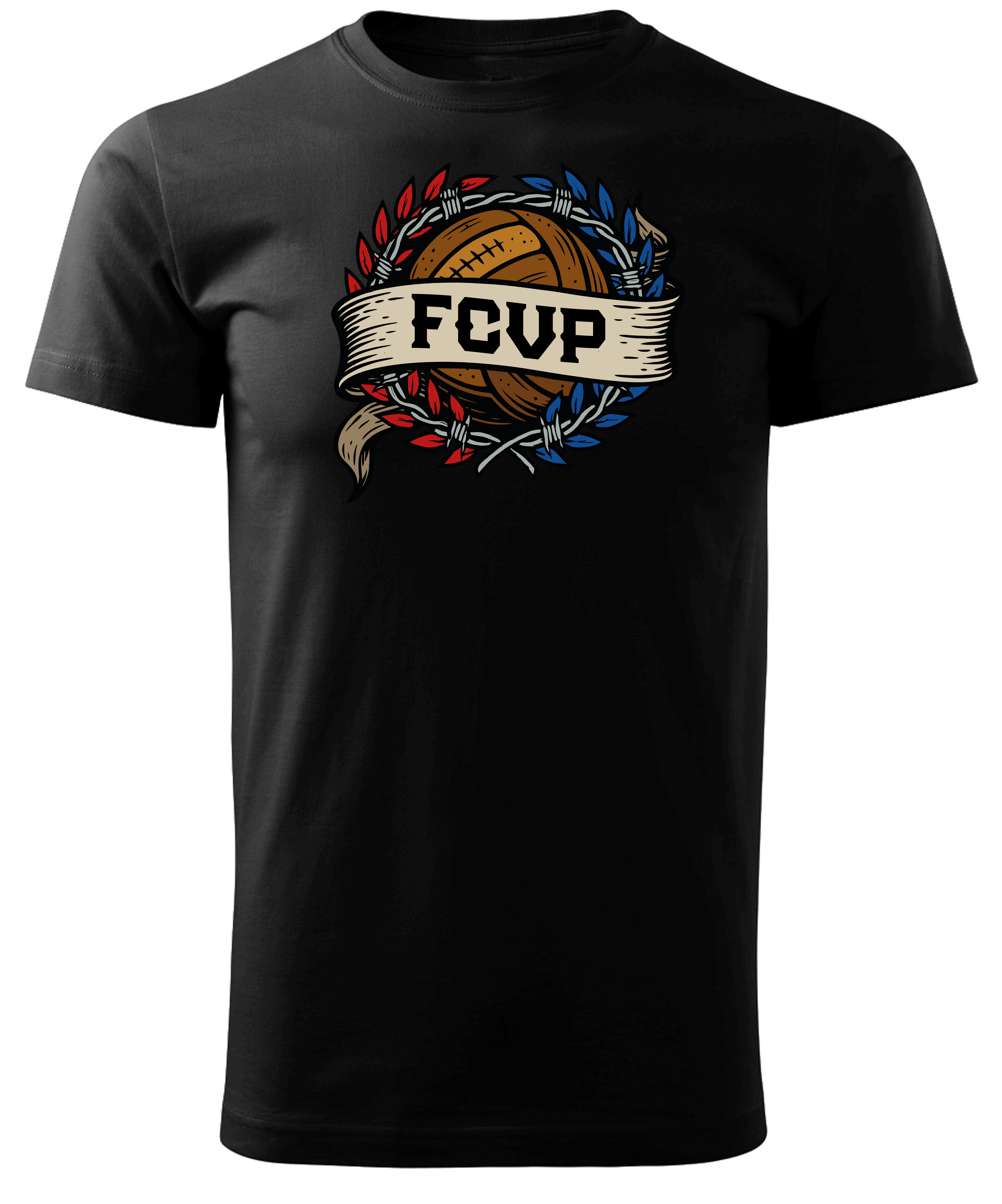 FCVP retro! (tričko, pánské, černé)
