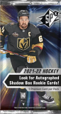 Balíček hokejových karet UD SPx 2021-22 Hobby