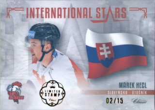 Hokejová karta Marek Hecl OFS Série 2 2019-20 International Stars /15