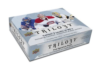 Box hokejových karet 2017-18 UD Trilogy Hobby