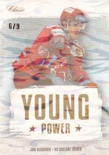 Hokejová karta Jan Hladoník OFS 2019-20 Série 1 Young Power Ice Water /9