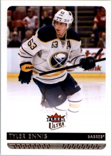 Hokejové karty - Tyler Ennis Fleer Ultra 2014-15 řadová č. 19