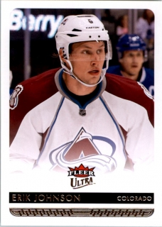 Hokejové karty - Erik Johnson Fleer Ultra 2014-15 řadová č. 43