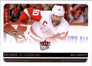 Hokejové karty - Henrik Zetterberg Fleer Ultra 2014-15 řadová č. 64