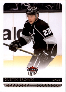 Hokejové karty - Dustin Brown Fleer Ultra 2014-15 řadová č. 82