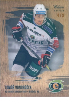 Hokejová karta Tomáš Vondráček OFS Série 2 2019-20 Gold Rainbow