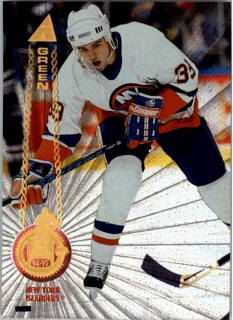 Hokejová karta Travis Green Pinnacle 1994-95 Rink Collection č. 216