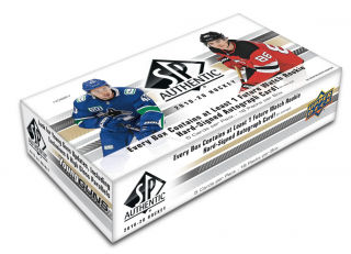 Box hokejových karet UD SP Authentic 2019-20 Hobby box