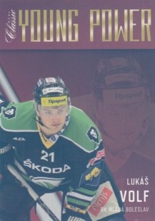 Hokejová karta Lukáš Volf OFS 15/16 S. II. Young Power